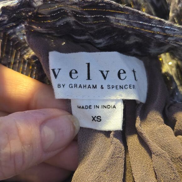 Anthropologie Velvet by Graham & Spencer XS Debbie Snakeskin Printed Tank Top - Picture 4 of 6